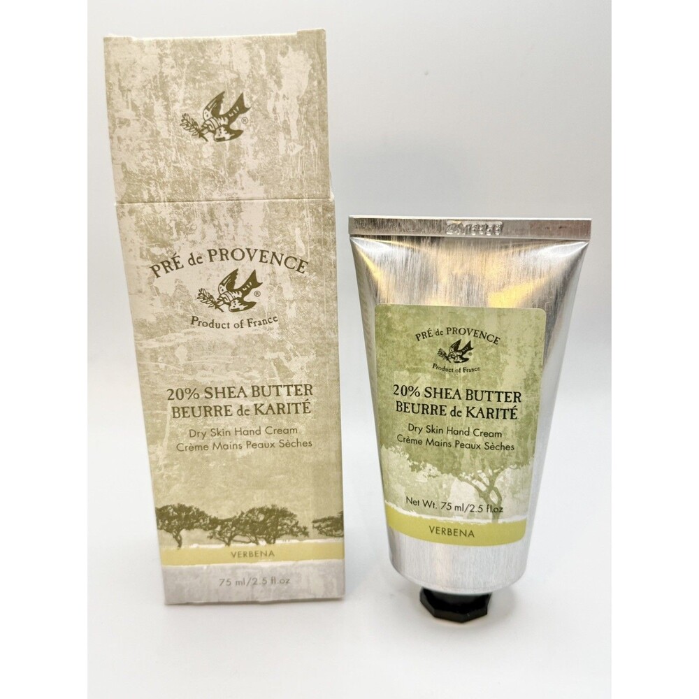 Pre de Provence Verbena Hand Cream Dry Skin 2.5 oz Box New *Read